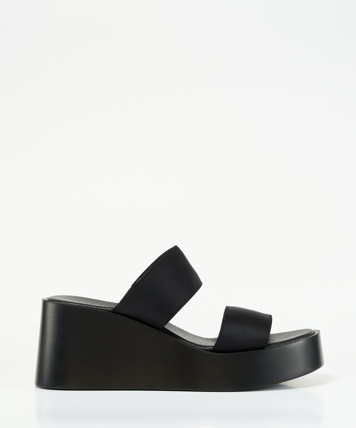 Sandalia plataforma doble tira